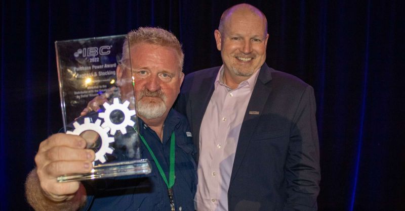 2023 IBC National Conference Purchase Power Award Winner Haggard & Stocking