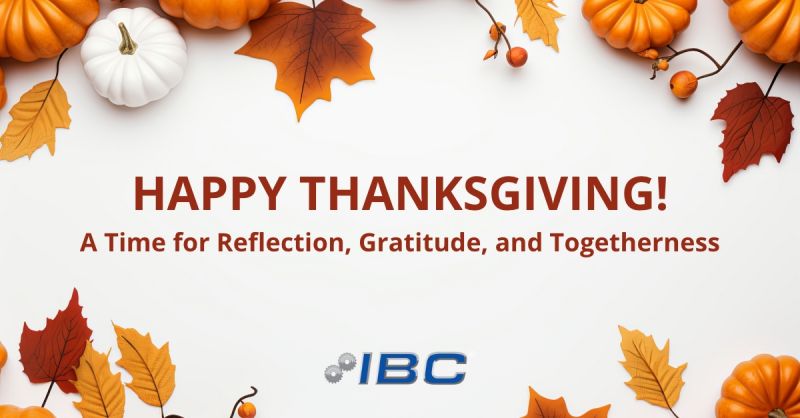 Happy Thanksgiving from IBC