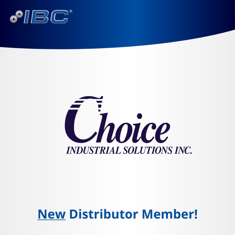 IBC New Distributor Choice Industrial Solutions