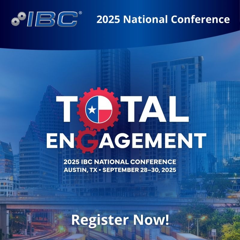 2025 IBC National Conference Total Engagement