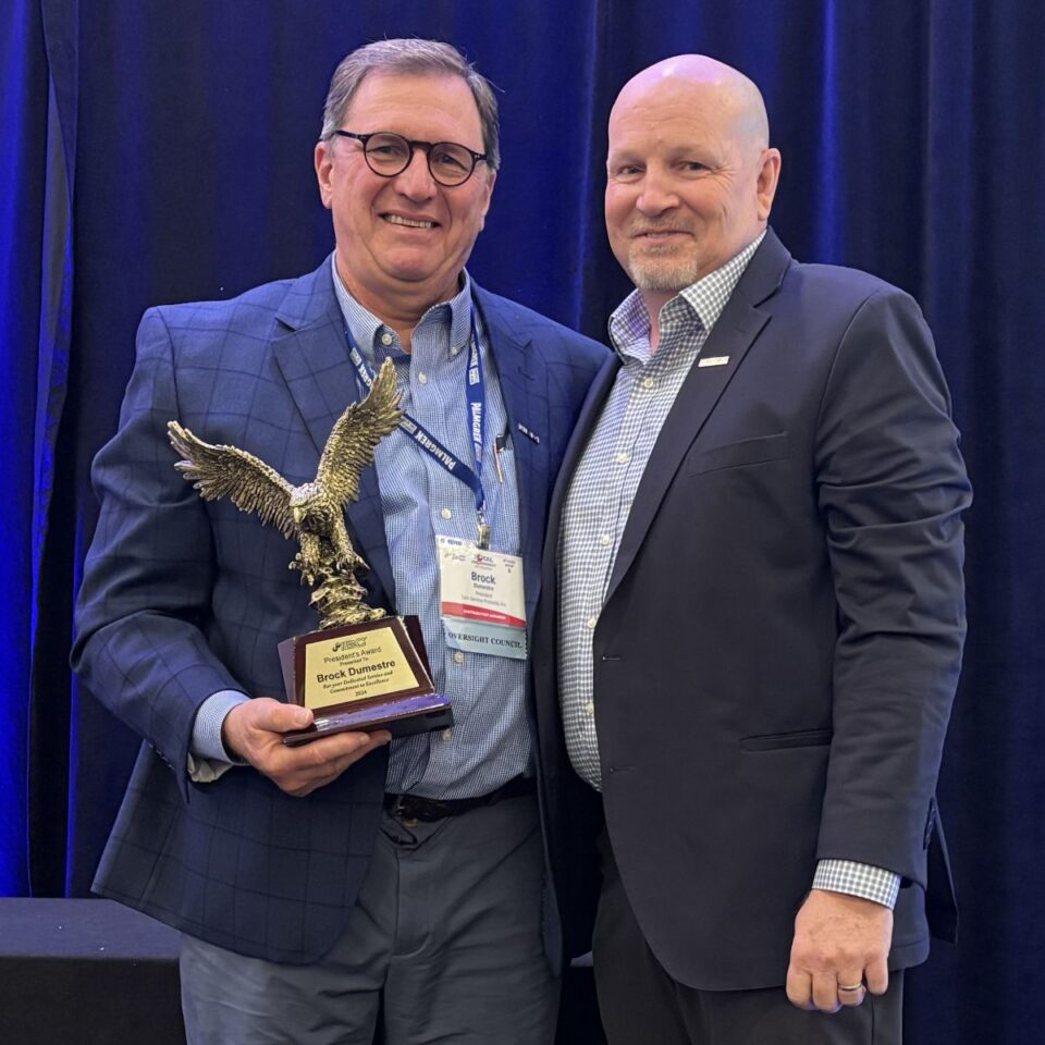 IBC President’s Award – Brock Dumestre, Tech Service Products