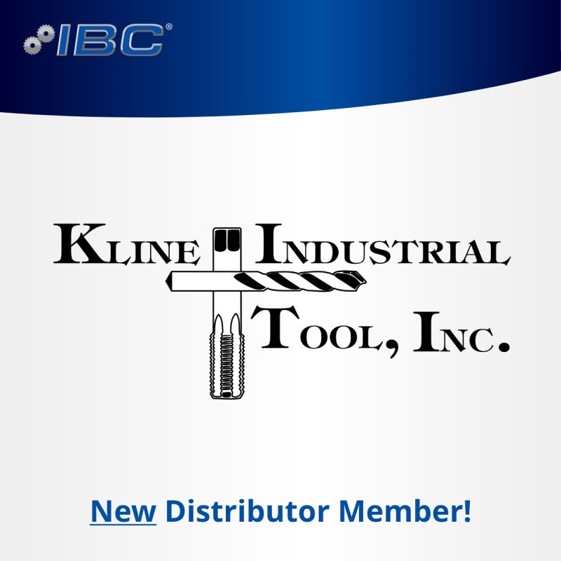IBC New Distributor Kline Industrial Tool, Inc.